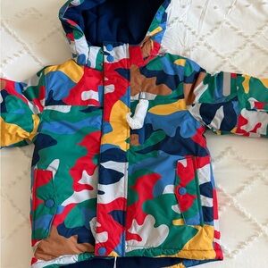 Boden Multicolor camouflage Waterproof winter Jacket